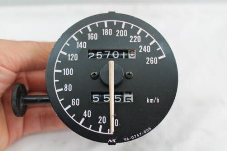 1989-1993 YAMAHA FZR1000 SPEEDOMETER KILOMETERS ONLY METER GAUGE (YB37)