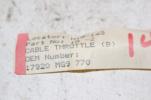 1984-1986 HONDA GOLDWING GL1200 THROTTLE CABLE LINE 'B' (TOC152)