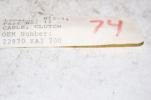 1982 HONDA CR125 R CLUTCH CABLE LINE (TOC463)