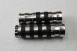 1985 YAMAHA VIRAGO XV700 (#324) 1 INCH HANDLEBAR LEFT RIGHT GRIPS AFTERMARKET