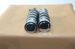 1985 YAMAHA VIRAGO XV700 (#324) 1 INCH HANDLEBAR LEFT RIGHT GRIPS AFTERMARKET