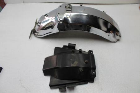1985 YAMAHA VIRAGO XV700 (#324) REAR FENDER MUD GUARD INNER FENDER