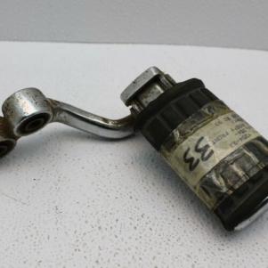1983 YAMAHA VIRAGO 500 RIGHT FRONT FOOT REST PEG STEP