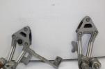 1987 KAWASAKI NINJA ZX750 (#299) LEFT RIGHT REAR FOOT REST PEG STEP WITH MOUNTS