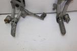1987 KAWASAKI NINJA ZX750 (#299) LEFT RIGHT REAR FOOT REST PEG STEP WITH MOUNTS