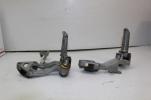 1987 KAWASAKI NINJA ZX750 (#299) LEFT RIGHT REAR FOOT REST PEG STEP WITH MOUNTS