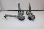 1987 KAWASAKI NINJA ZX750 (#299) LEFT RIGHT REAR FOOT REST PEG STEP WITH MOUNTS