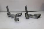 1987 KAWASAKI NINJA ZX750 (#299) LEFT RIGHT REAR FOOT REST PEG STEP WITH MOUNTS