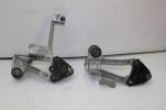 1987 KAWASAKI NINJA ZX750 (#299) LEFT RIGHT REAR FOOT REST PEG STEP WITH MOUNTS