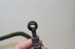 1987 KAWASAKI NINJA ZX750 (#299) REAR BRAKE MASTER CYLINDER W/ RESERVOIR
