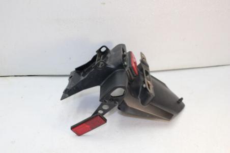 2007 YAMAHA FZ600 (#346) REAR BACK WHEEL FENDER MUD GUARD FLAP W/ REFLECTORS