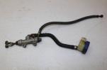 1991 KAWASAKI ZX600 ZX6 NINJA (#302) REAR BRAKE MASTER CYLINDER W/ HOSES