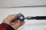 1982 KAWASAKI SPECTRE KZ1100 (#343) FRONT BRAKE JOINT W/ FRONT BRAKE HOSE