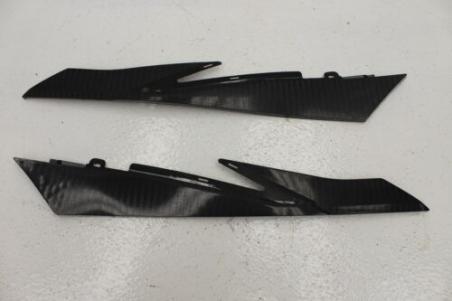 2008 SUZUKI GSXR750 LEFT RIGHT SIDE COVER GAS FUEL TANK TRIM 47521-375 (STPU65)