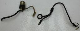 1977 KAWASAKI KZ650 (#364) STARTER SOLENOID START SWITCH W/ GROUND WIRE 