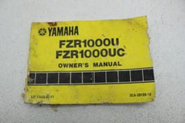 1987 YAMAHA FZR1000 OWNERS MANUAL BOOK (TMAN114)