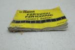 1987 YAMAHA FZR1000 OWNERS MANUAL BOOK (TMAN114)