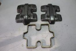 1984 HONDA VF1100 MAGNA (#367) ENGINE TOP END CYLINDER HEAD WITH SPACER BASE 