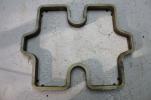 1984 HONDA VF1100 MAGNA (#367) ENGINE TOP END CYLINDER HEAD WITH SPACER BASE 