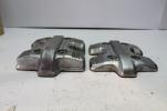 1984 HONDA VF1100 MAGNA (#367) ENGINE TOP END CYLINDER HEAD WITH SPACER BASE 