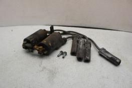 1979 HONDA CB750K 750 FOUR IGNITION COILS WITH LEADS/CAPS (HB106)