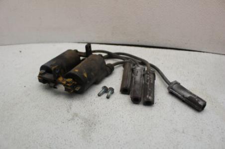 1979 HONDA CB750K 750 FOUR IGNITION COILS WITH LEADS/CAPS (HB106)