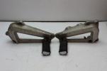 1982 YAMAHA VIRAGO XV920 (#308) LEFT RIGHT REAR FOOT REST PEG STEP WITH MOUNT