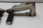 1982 YAMAHA VIRAGO XV920 (#308) LEFT RIGHT REAR FOOT REST PEG STEP WITH MOUNT