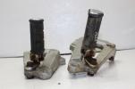 1982 YAMAHA VIRAGO XV920 (#308) LEFT RIGHT REAR FOOT REST PEG STEP WITH MOUNT
