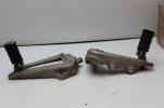 1982 YAMAHA VIRAGO XV920 (#308) LEFT RIGHT REAR FOOT REST PEG STEP WITH MOUNT