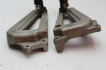 1982 YAMAHA VIRAGO XV920 (#308) LEFT RIGHT REAR FOOT REST PEG STEP WITH MOUNT