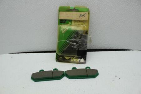 1988-1997 HONDA GOLDWING GL1500 88-93 VT600C 90 NX650L BRAKE PAD PAIR (HB71) 