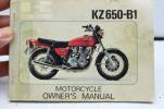 1976 KAWASAKI KZ650B Z650 KZ650-B1 OWNERS MANUAL BOOK (HB71)