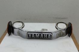 1979 YAMAHA XS750 SPECIAL TRIPLE (#384) EMBLEM BADGE FRONT FORK COVER 