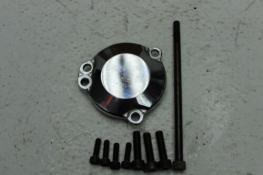 1979 YAMAHA XS750 SPECIAL TRIPLE (#384) LEFT ENGINE COVER TRANSMSSON HOUSING CAP