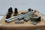 1983 YAMAHA XJ750 MAXIM (#383) MOTOR MOUNT BOLTS BRACKET