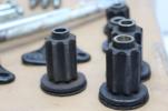 1983 YAMAHA XJ750 MAXIM (#383) MOTOR MOUNT BOLTS BRACKET