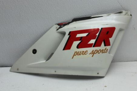 1988 YAMAHA FZR400 RIGHT FAIRING COWL SIDE COVER MID PANEL (YTP366) 1WG-Y283V-00