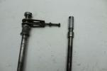 1982 YAMAHA XJ550 MAXIM (#396) FRONT REAR AXLE W/ REAR AXLE ADJUSTERS