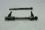 1982 YAMAHA XJ550 MAXIM (#396) FRONT REAR AXLE W/ REAR AXLE ADJUSTERS