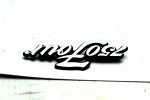 1971 HONDA CB750 FOUR K1 K2 FRAME SIDE COVER BADGE EMBLEM (HB65) 