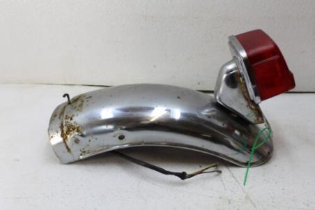 1982 SUZUKI GS650GL GS650 (#265) REAR BACK WHEEL FENDER MUD GUARD W/ TAILLIGHT