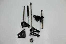 1974 KAWASAKI KZ400 (#398) MOTOR MOUNT BOLTS BRACKET MOUNTING HARDWARE