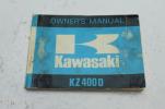 1974 KAWASAKI KZ400 KZ400D OWNERS MANUAL BOOK (TMAN62)