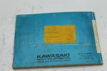 1974 KAWASAKI KZ400 KZ400D OWNERS MANUAL BOOK (TMAN62)