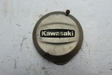1983 KAWASAKI KZ750 SPECTRE RIGHT ENGINE PULSE COIL PICK UP COVER (REC01) GOLD