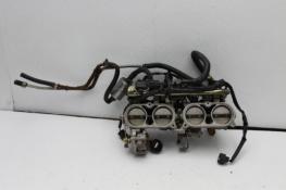 2004 YAMAHA YZF R1 THROTTLE BODY FUEL TOP RAIL INJECTORS (YBC52)