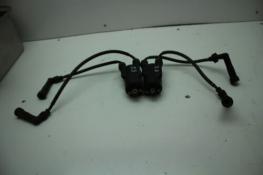 1981 HONDA CB650C CB650 CUSTOM (#404) IGNITION COILS LEADS CAPS