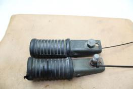 1978 KAWASAKI KZ650 SR (#414) LEFT RIGHT REAR FOOT REST PEG STEP