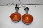 1977 YAMAHA XS360-2 (3413) FRONT LEFT RIGHT TURN SIGNALS LIGHT INDICATORS